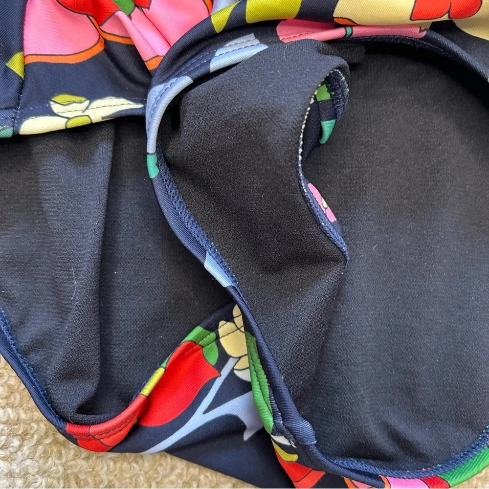 Kate Spade Flower Bed Bandeau One Piece